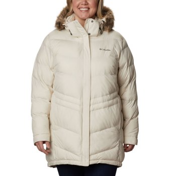 Columbia Ženske Jakne - Peak to Park Mid Insulated Plus Size Krem | JZPN-04361